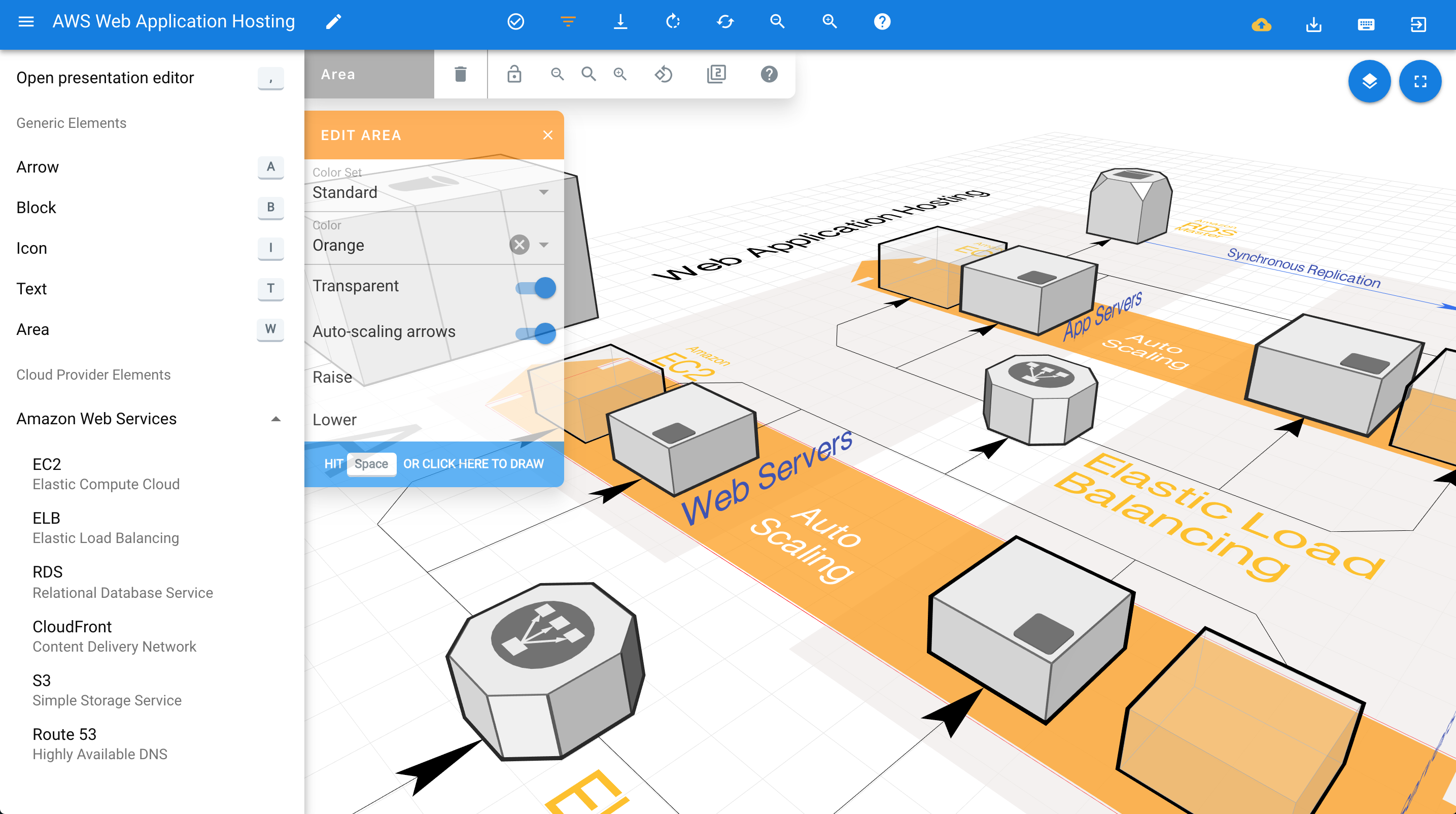 stackdraft user interface